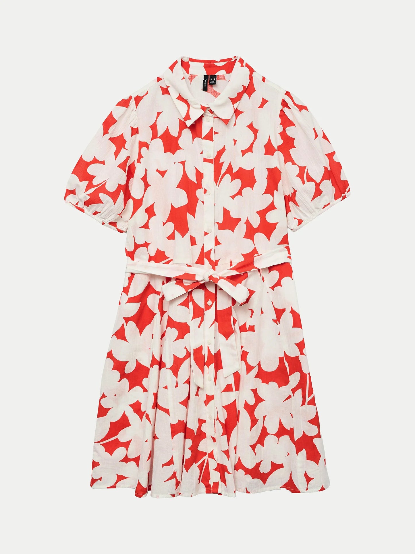 Floral Organic Cotton Shirt Dress