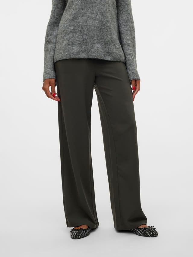 Berlin Mid Waist Trousers