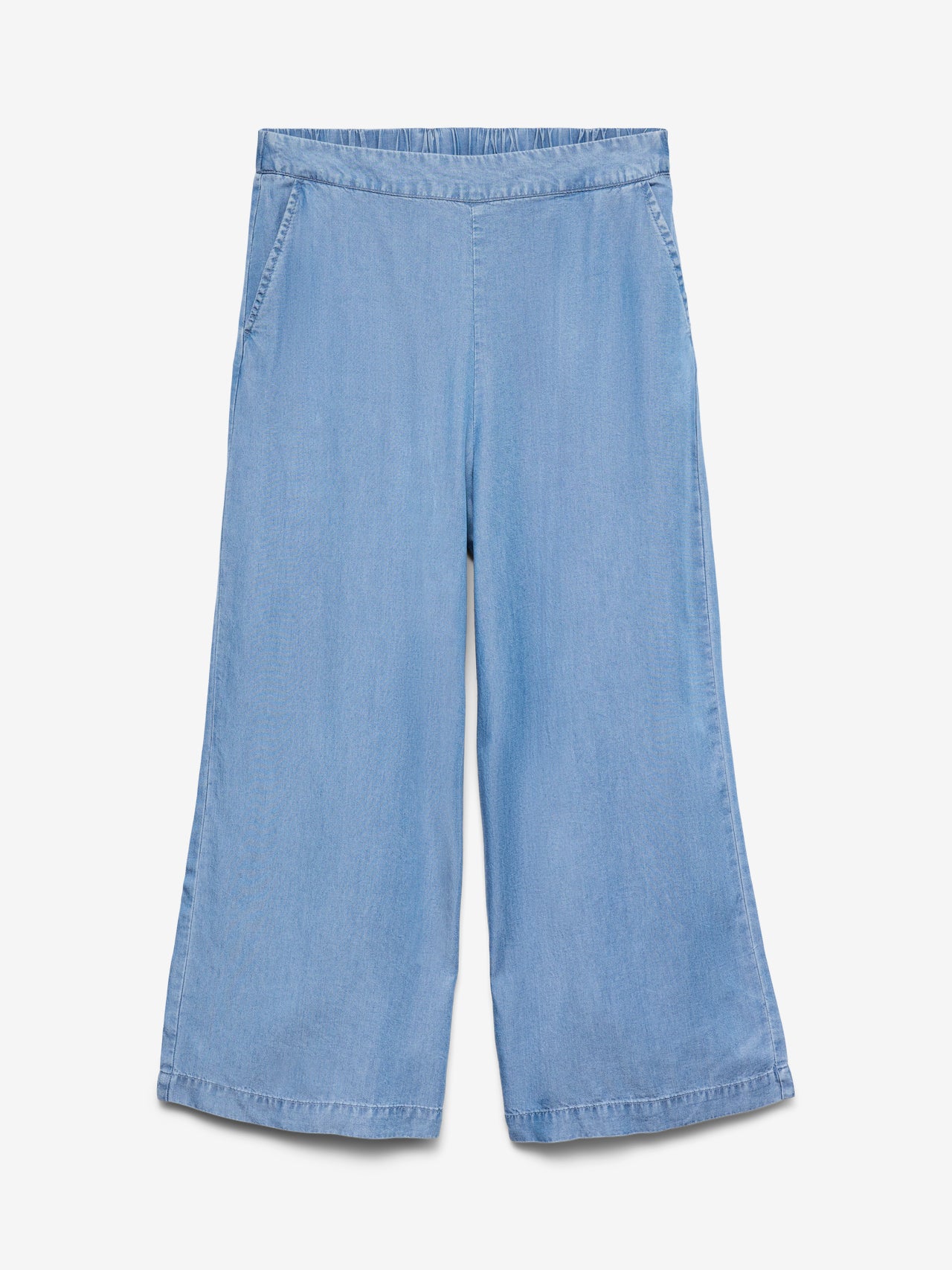 Light Denim Tencel Culotte