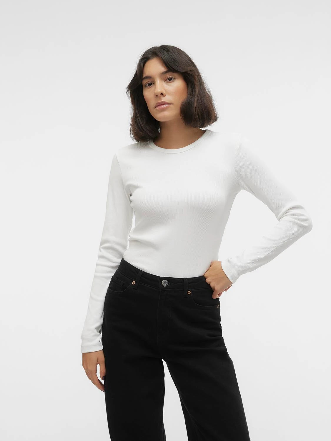 Cotton Solid T-shirt