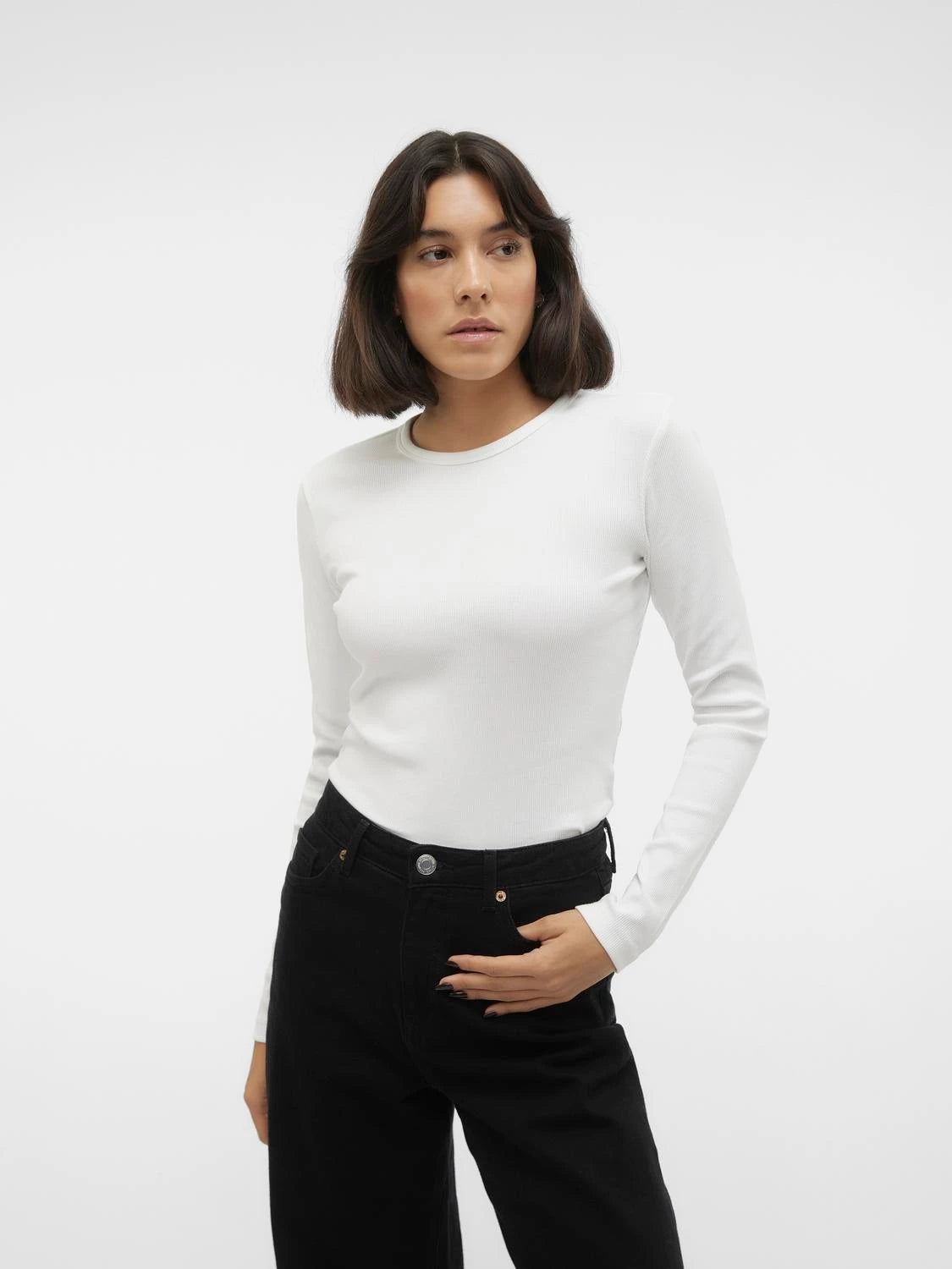 Cotton Solid T-shirt