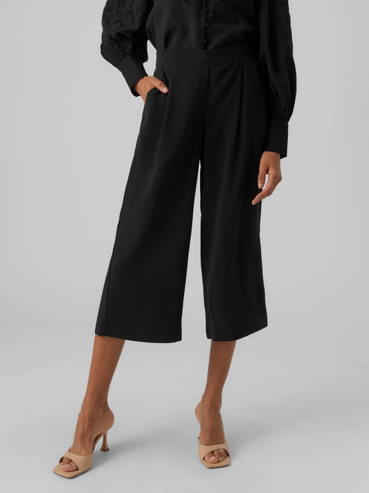 Mid Waist Culottes