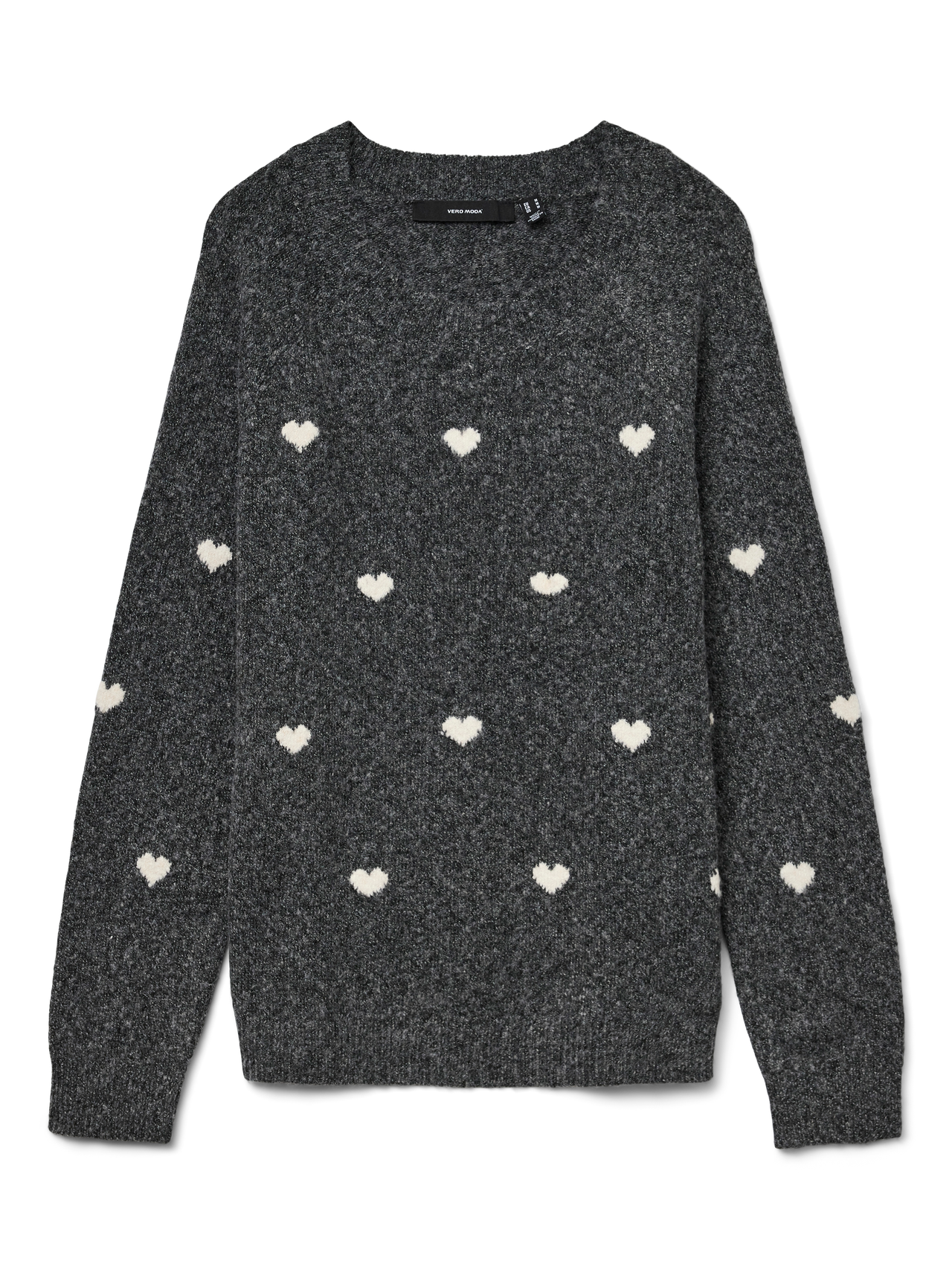 Heart Print Sweater