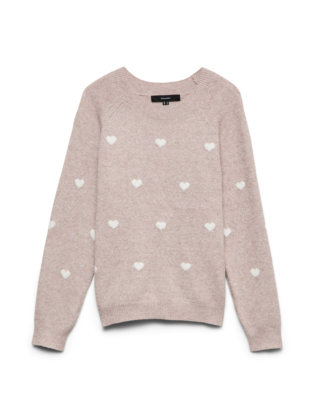 Heart Print Sweater