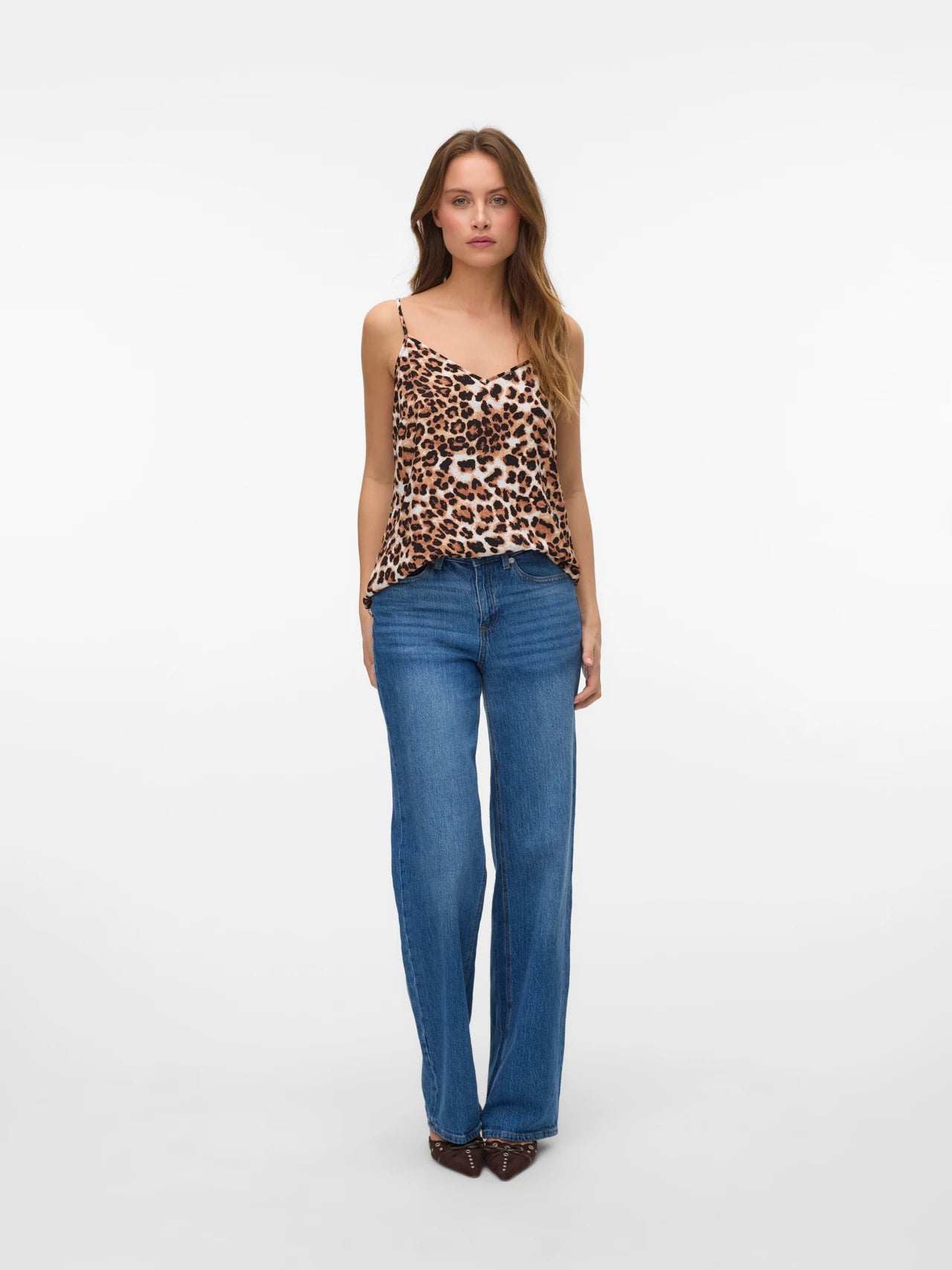 Leopard Singlet Top