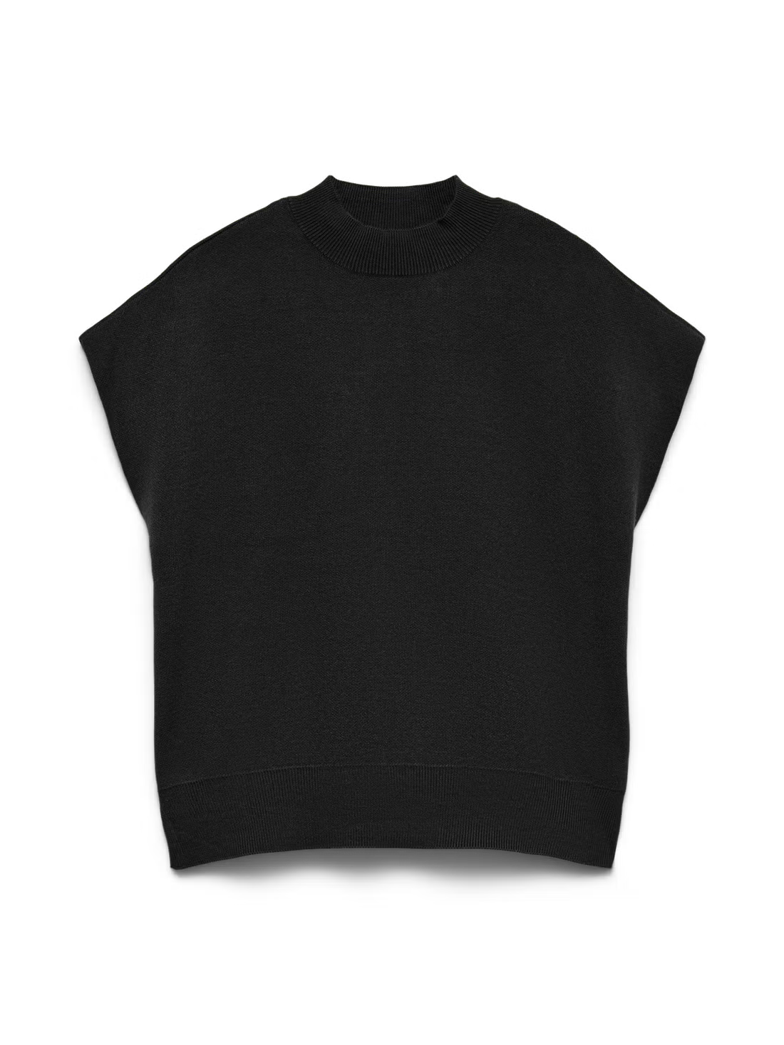 High Neck Knit Top