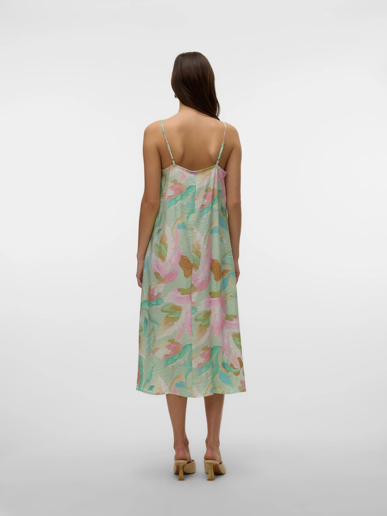 Printed Midi Dress