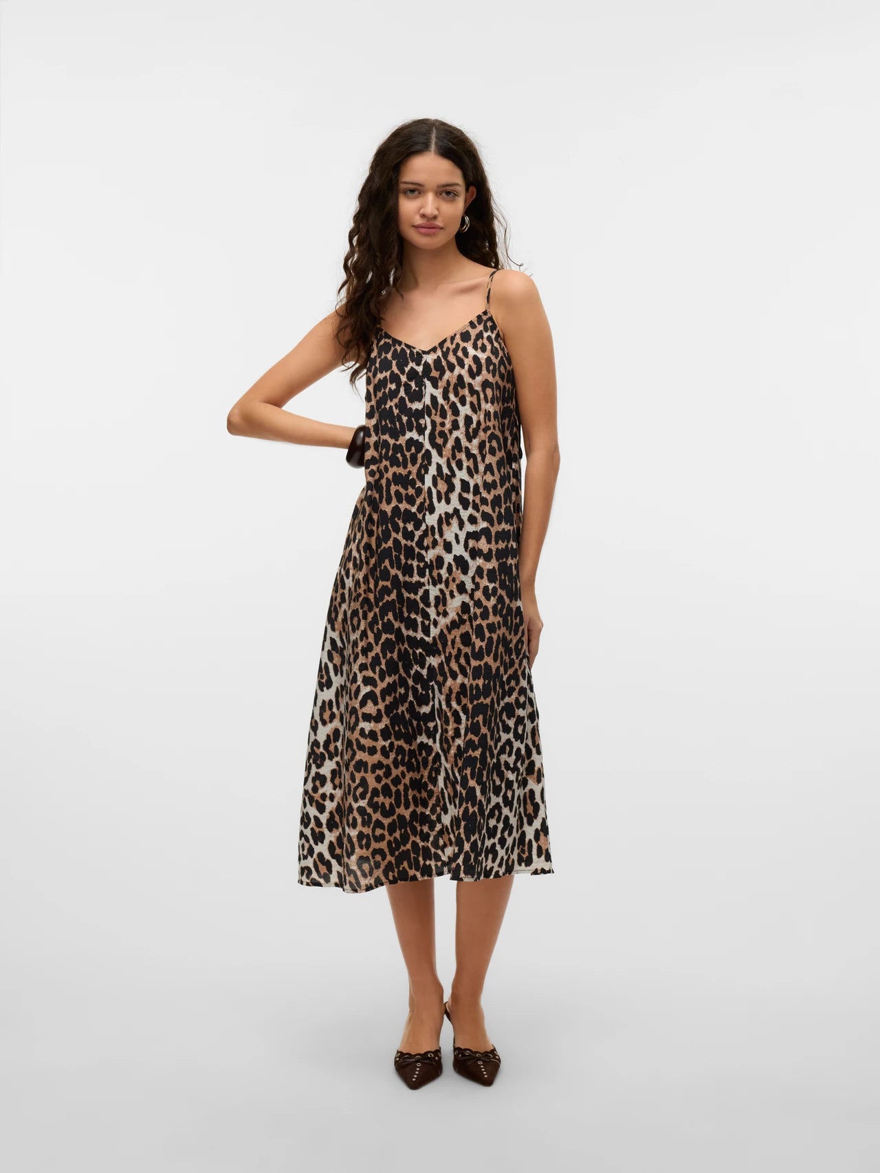 Printed Midi Dress