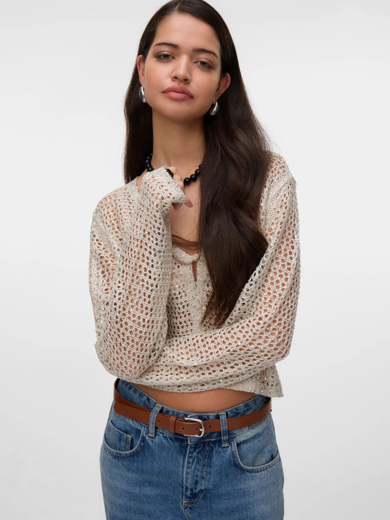 Sequin Cardigan