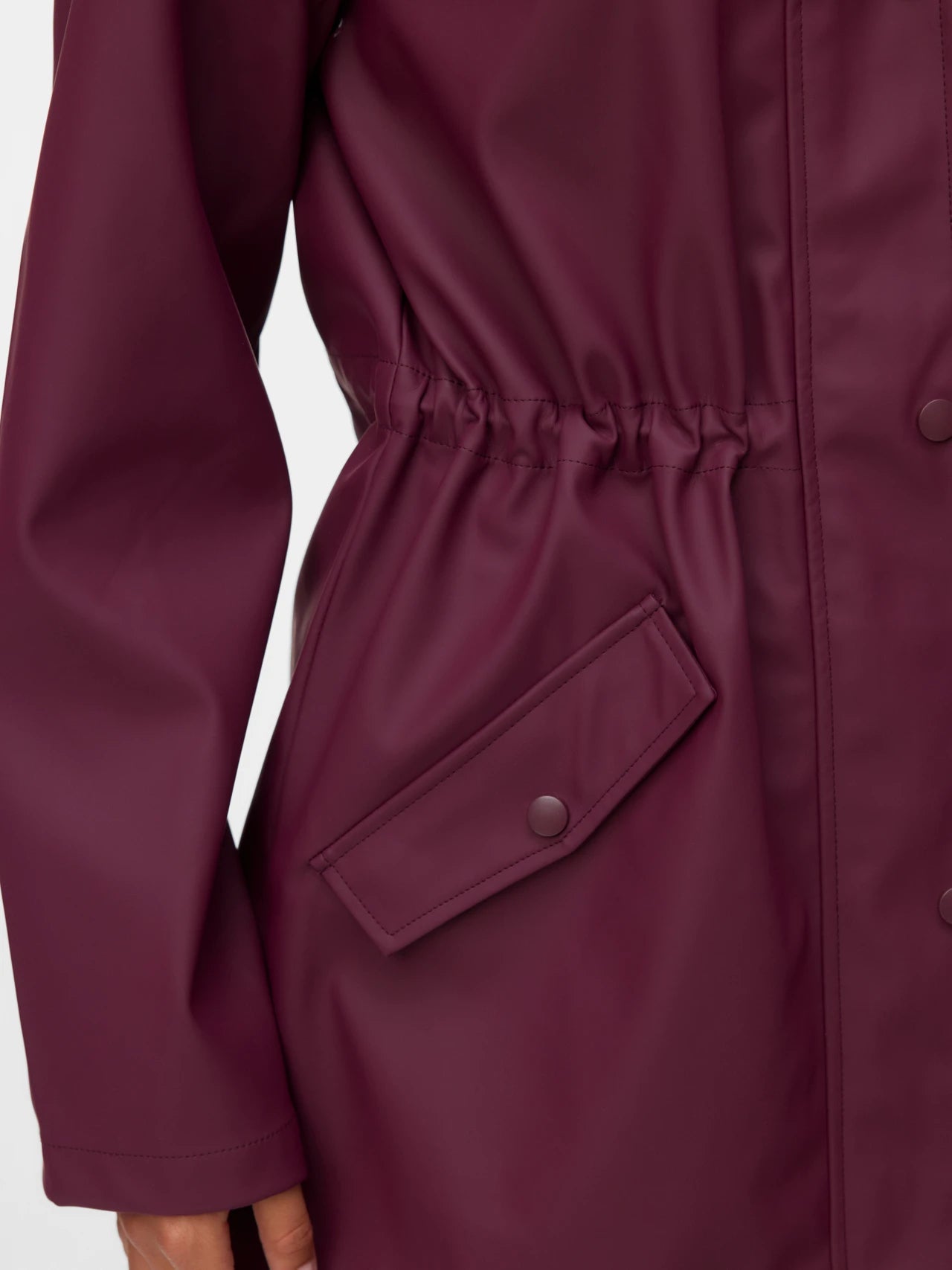 Rain Jacket - Wine
