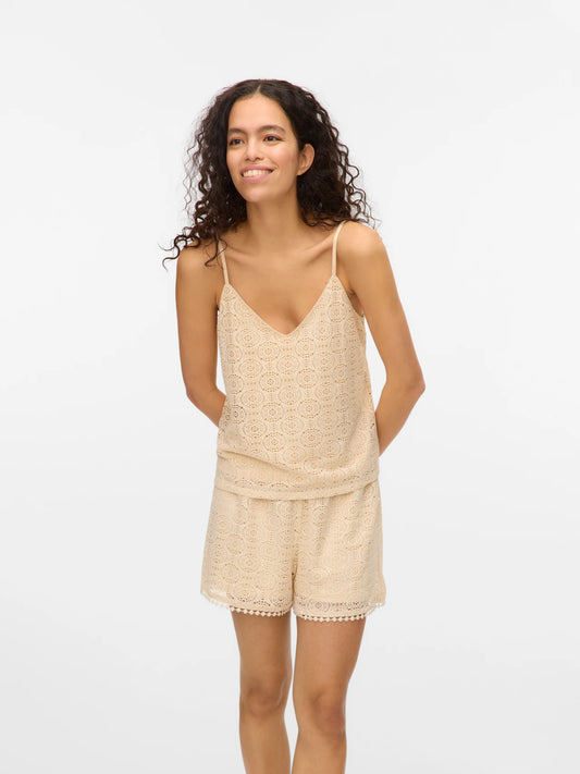 Crochet Lined Top