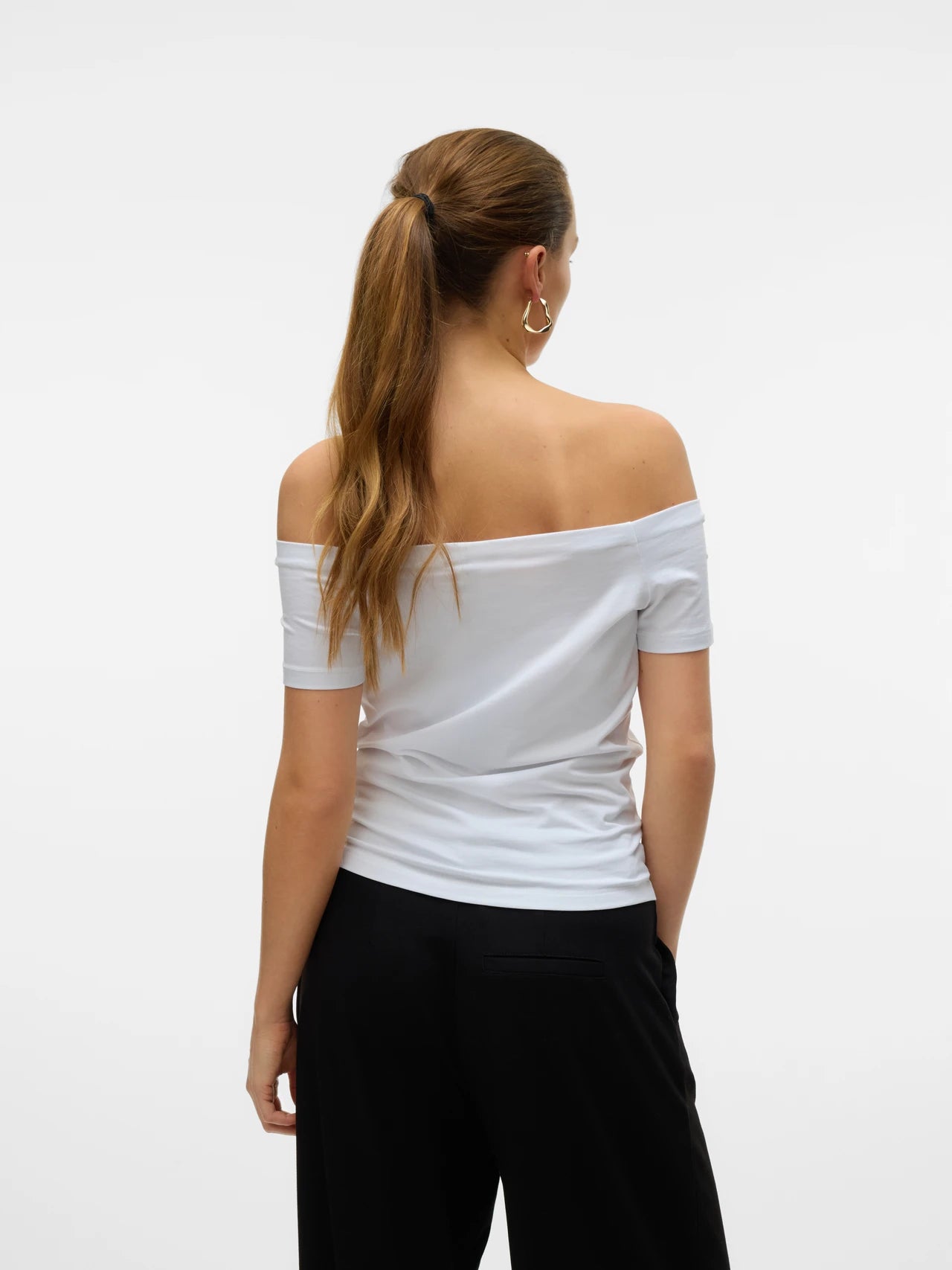 Cotton Off the Shoulder Top