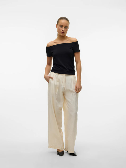 Cotton Off the Shoulder Top