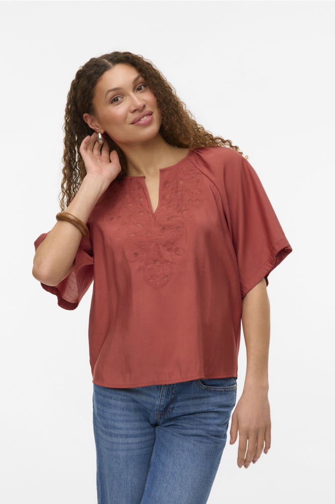 Embroidered Top