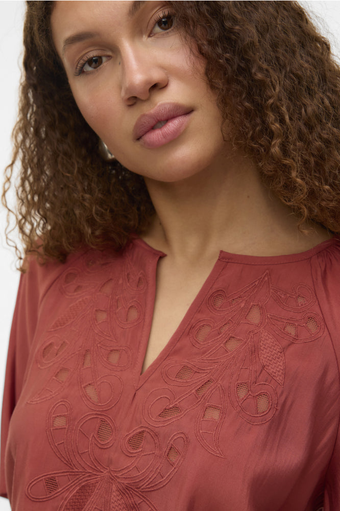 Embroidered Top