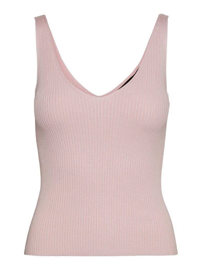 Glory Sleeveless Rib Top - Colours
