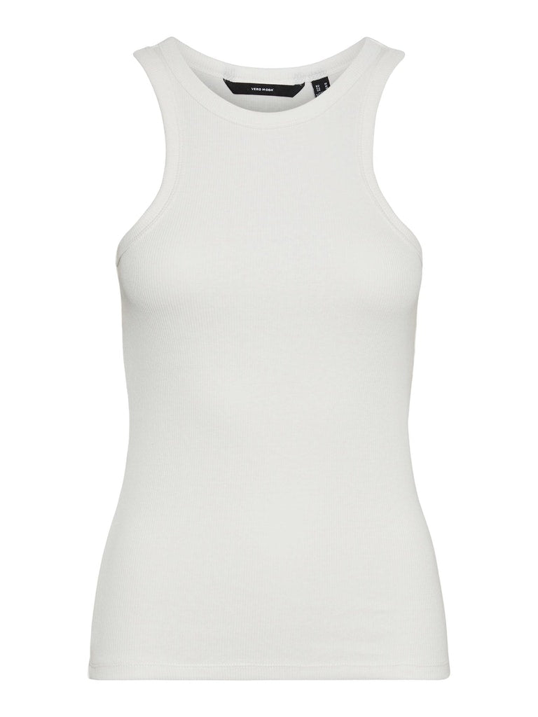 Natasha Sleeveless Cotton Tank Top