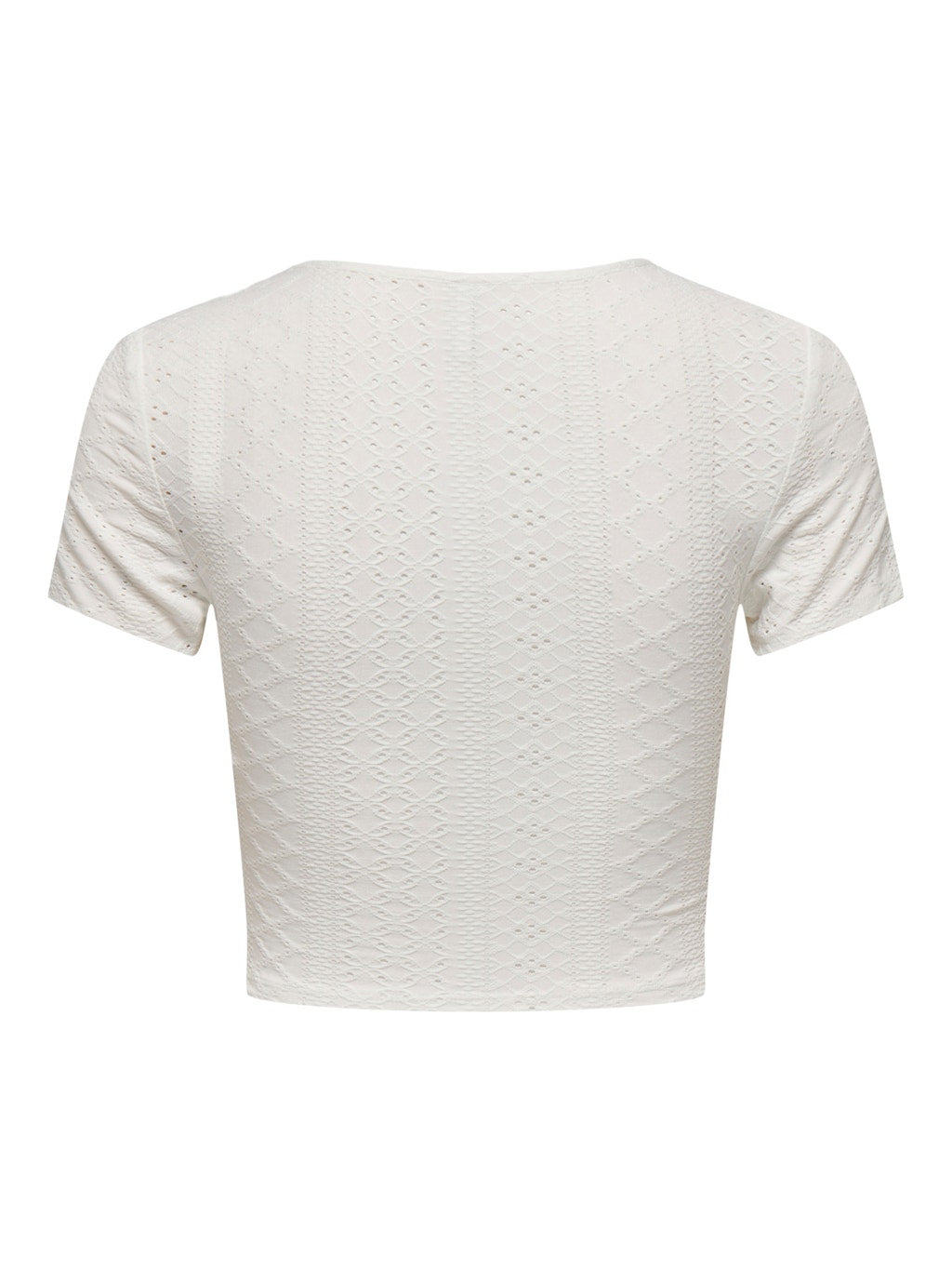 Sandra Placket Eyelet Top