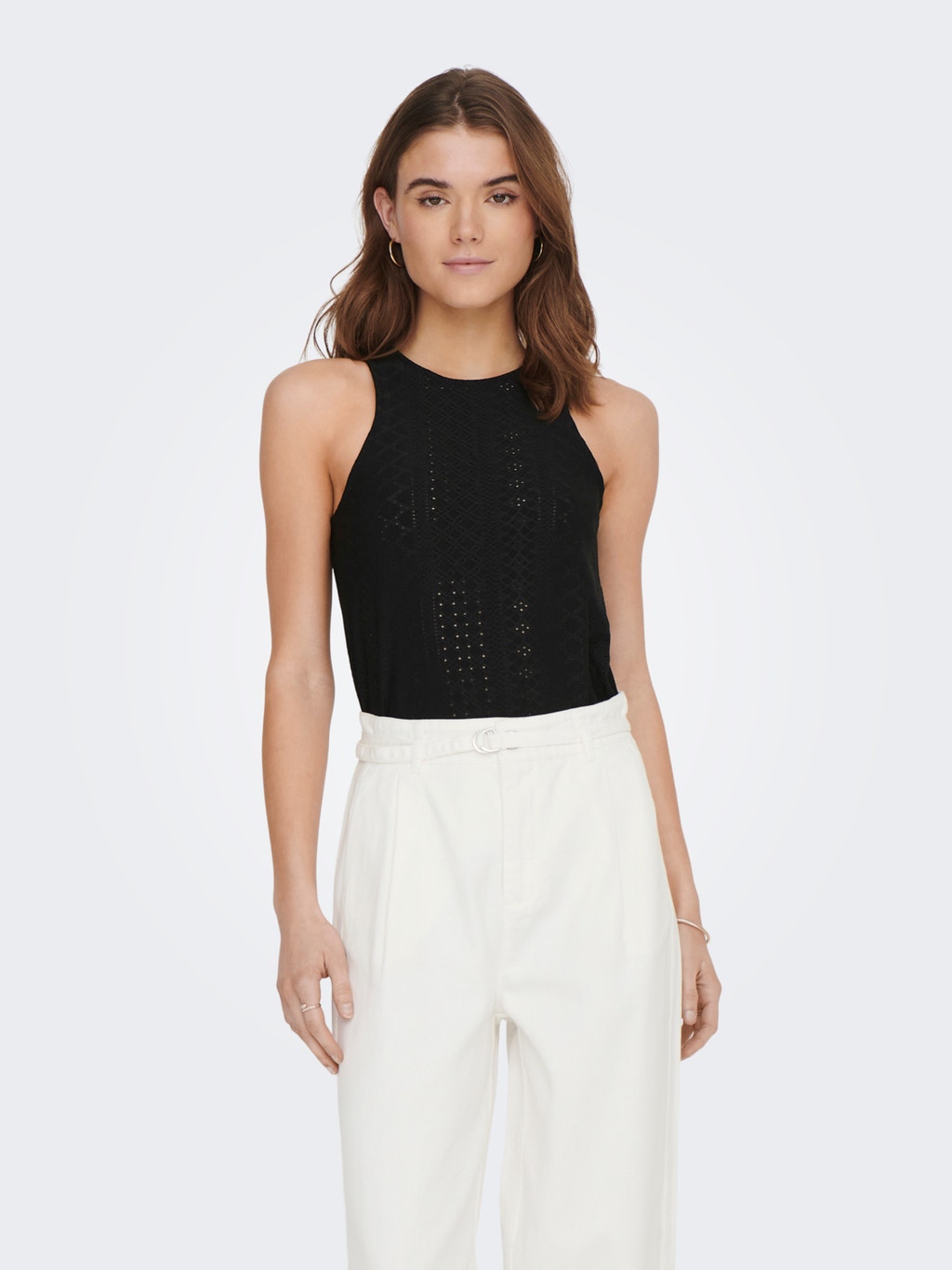 Sandra Eyelet Tank Top