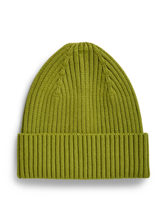 Classic Ribbed Knit Cuffed Beanie