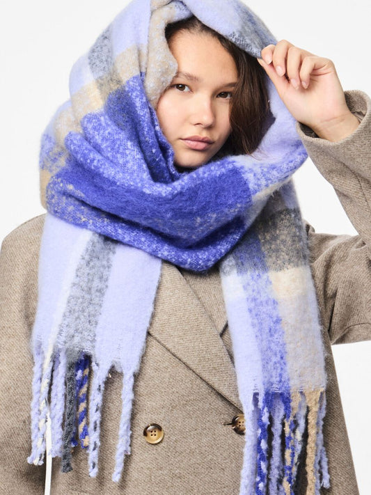 Checked Scarf