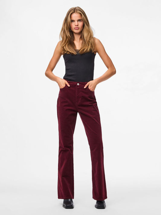 Corduroy Flared Pants