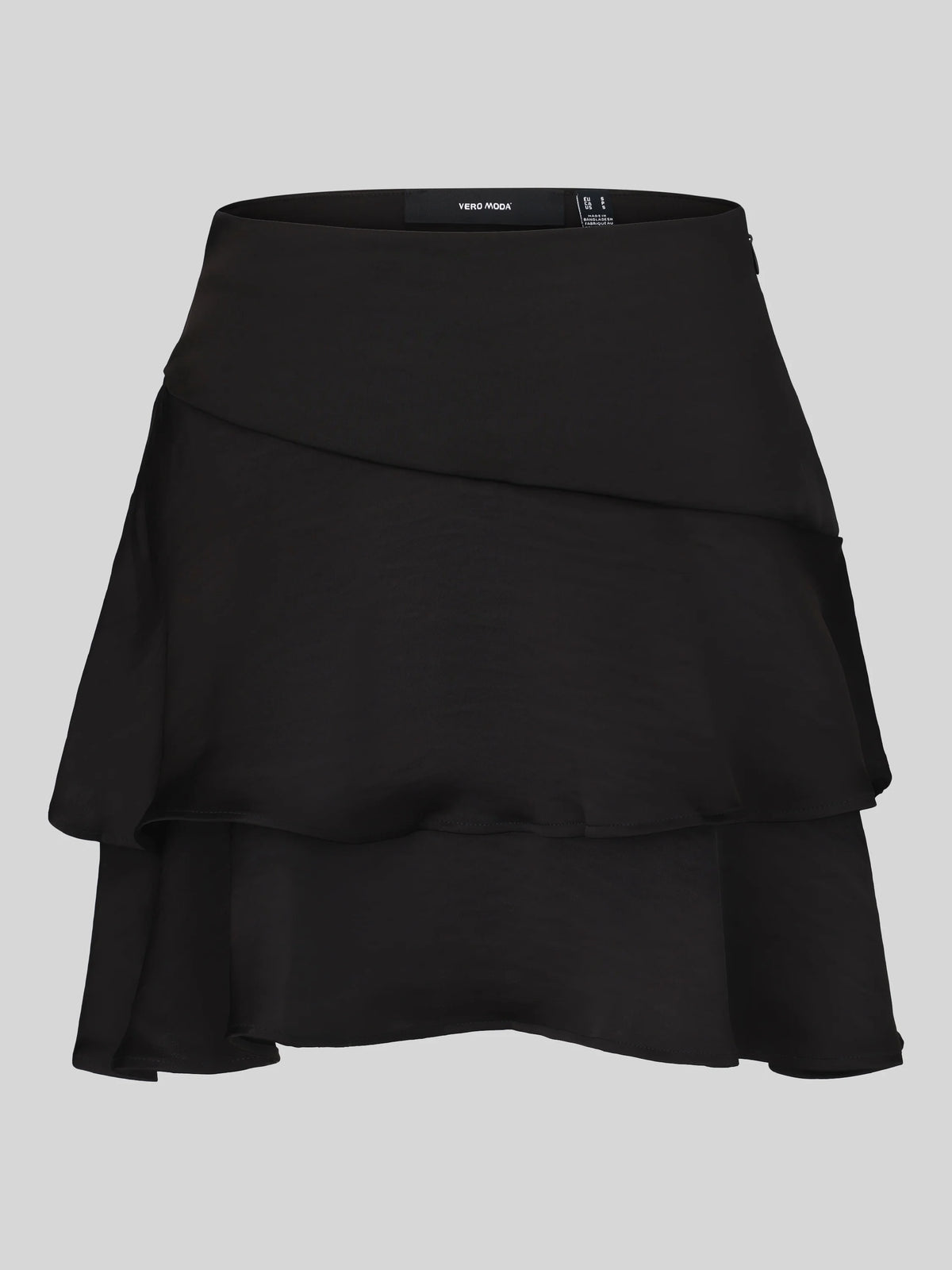 A-line Mini Skirt with Ruffles