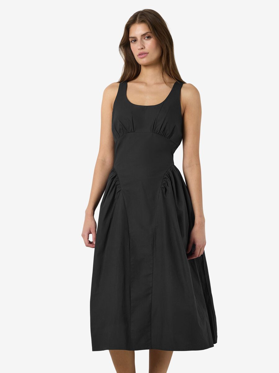 Organic Cotton Fitted Waist Dress