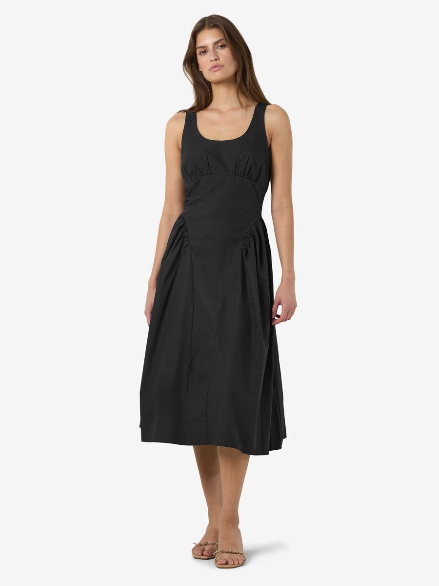Organic Cotton Fitted Waist Dress