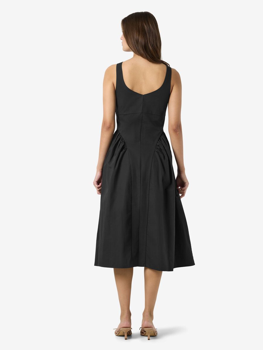 Organic Cotton Fitted Waist Dress