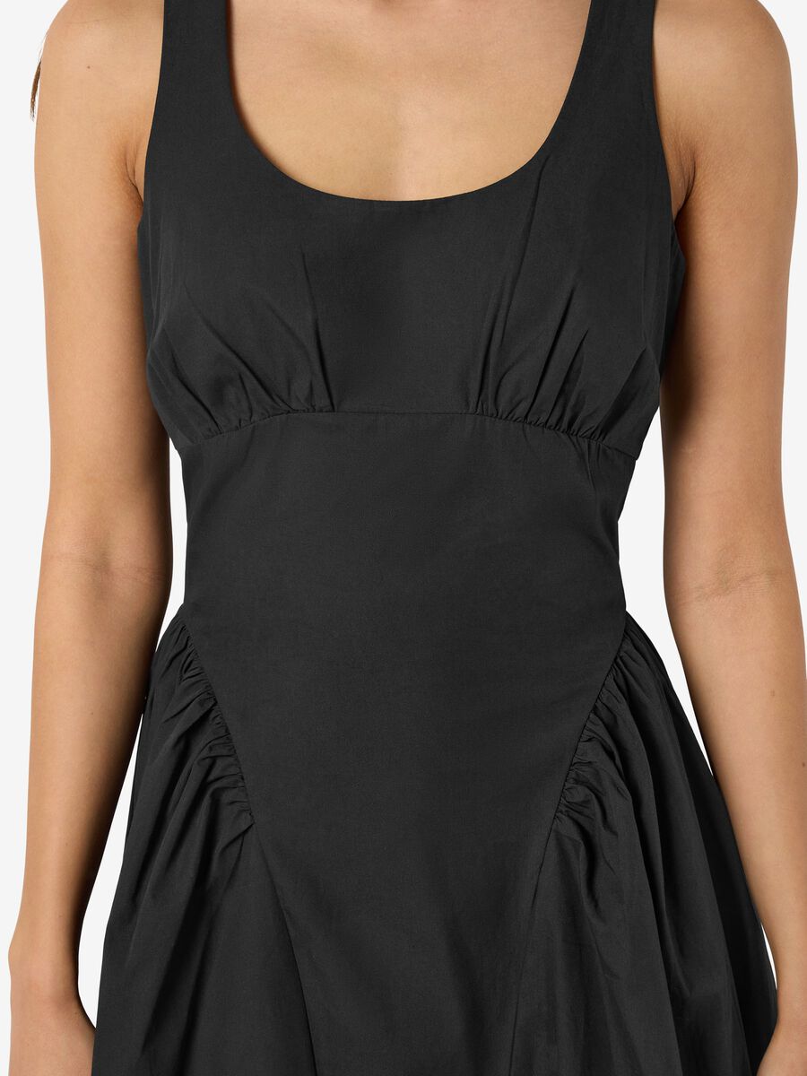 Organic Cotton Fitted Waist Dress