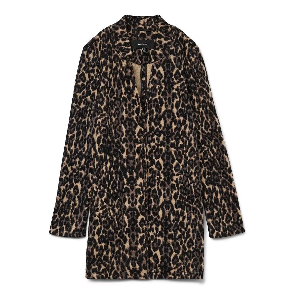 Brushed Katrine Leopard Print Jacket