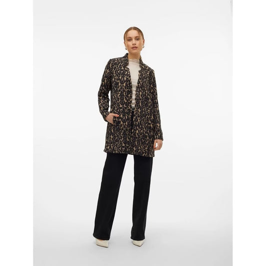 Brushed Katrine Leopard Print Jacket