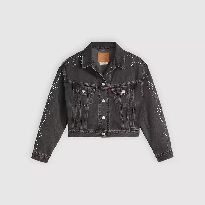 Levi's Shrunken '90s Bejeweled Trucker Jacket