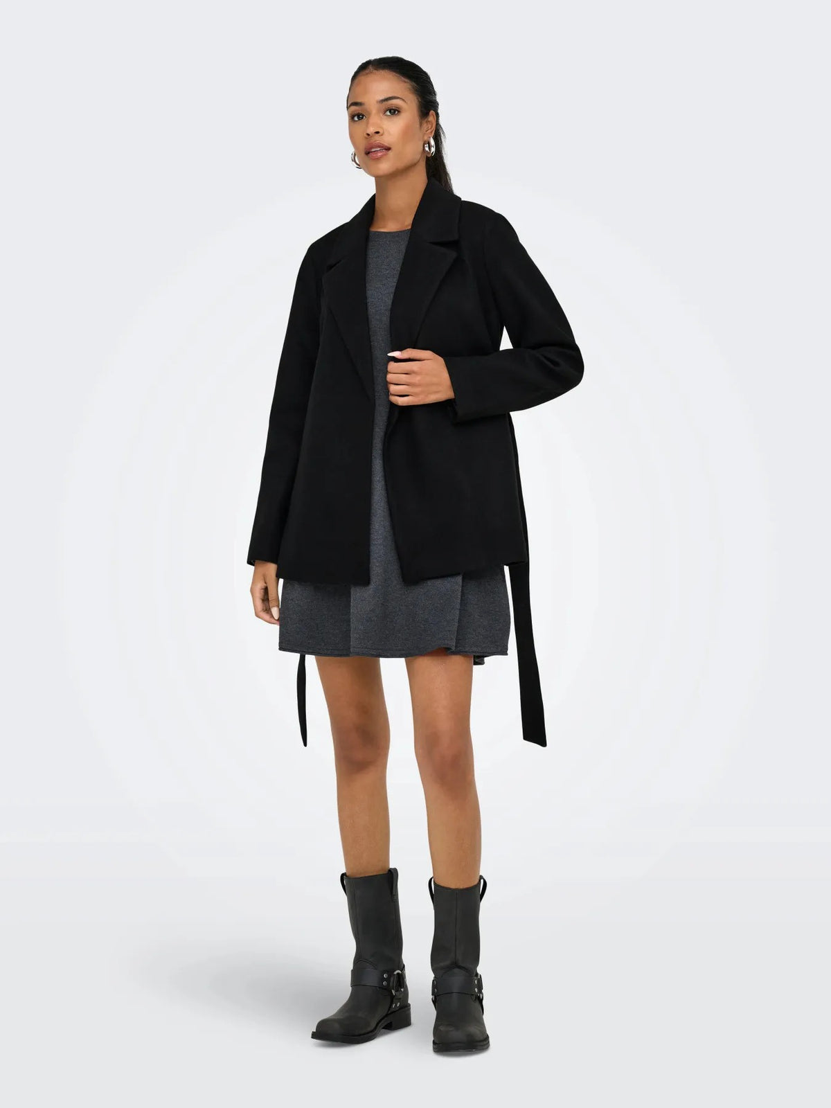 Short Wrap Coat