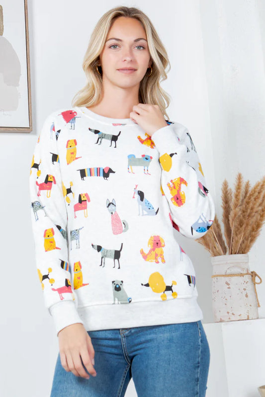 Colourful Dog Sweatshirt
