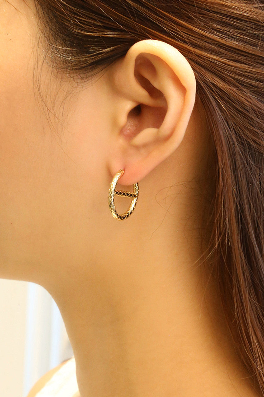 14K Gold Dipped Farandole Earrings