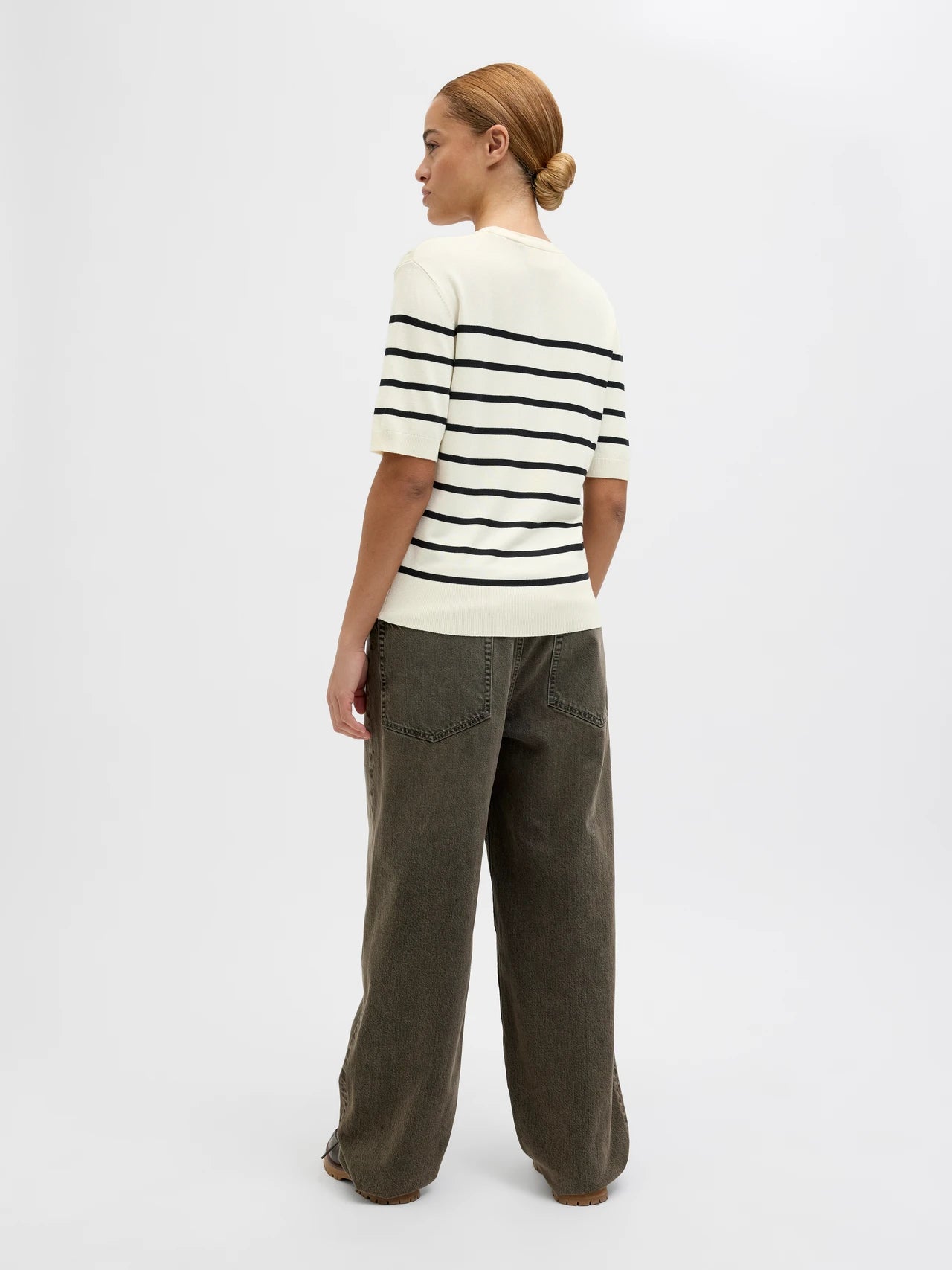Striped Knit Top