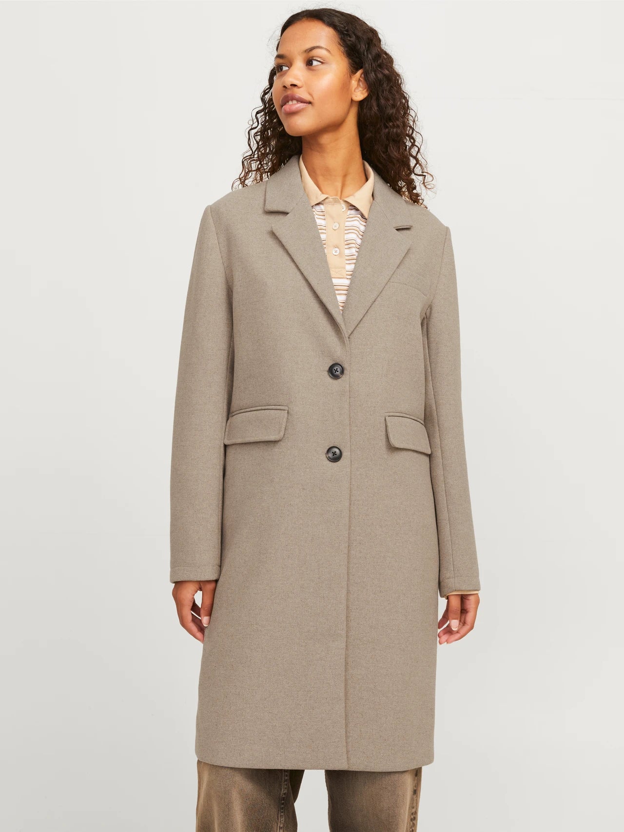 Collared Wool Coat