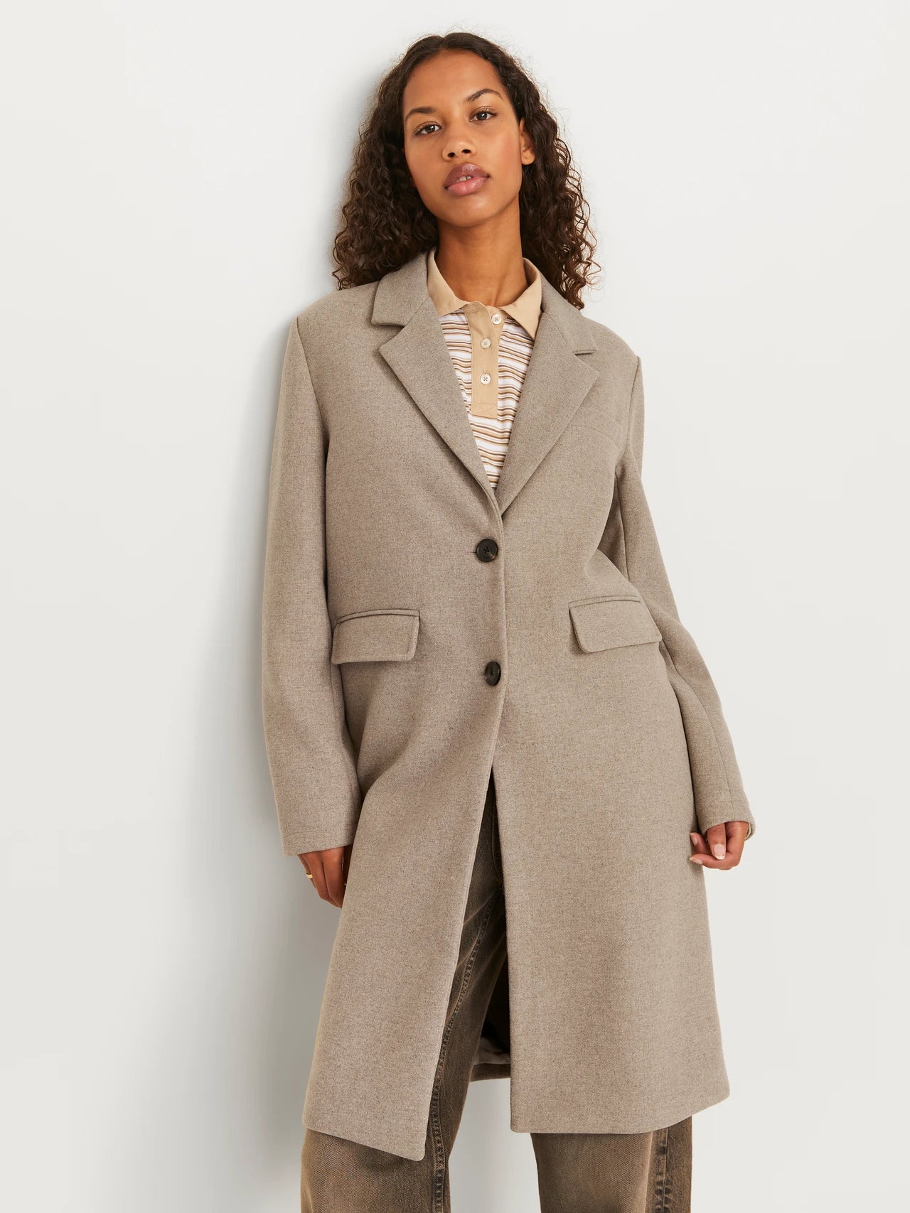 Collared Wool Coat