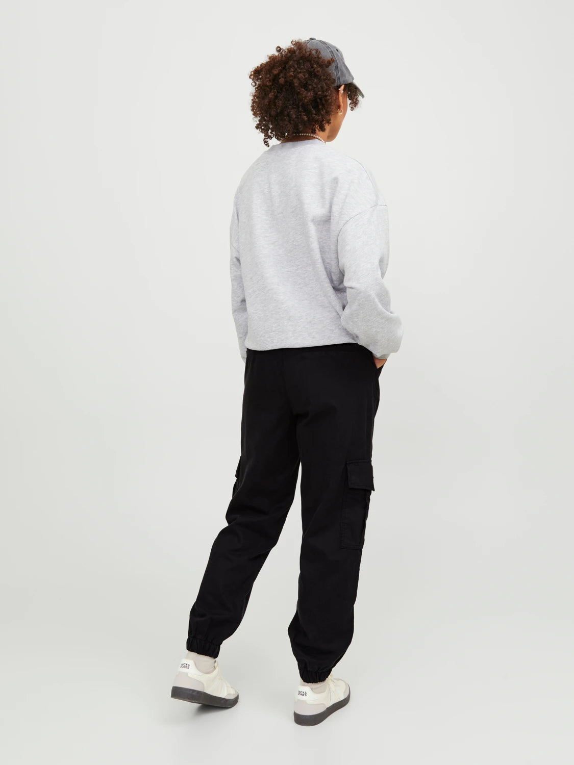 Holly Relaxed Cargo Pants - Black