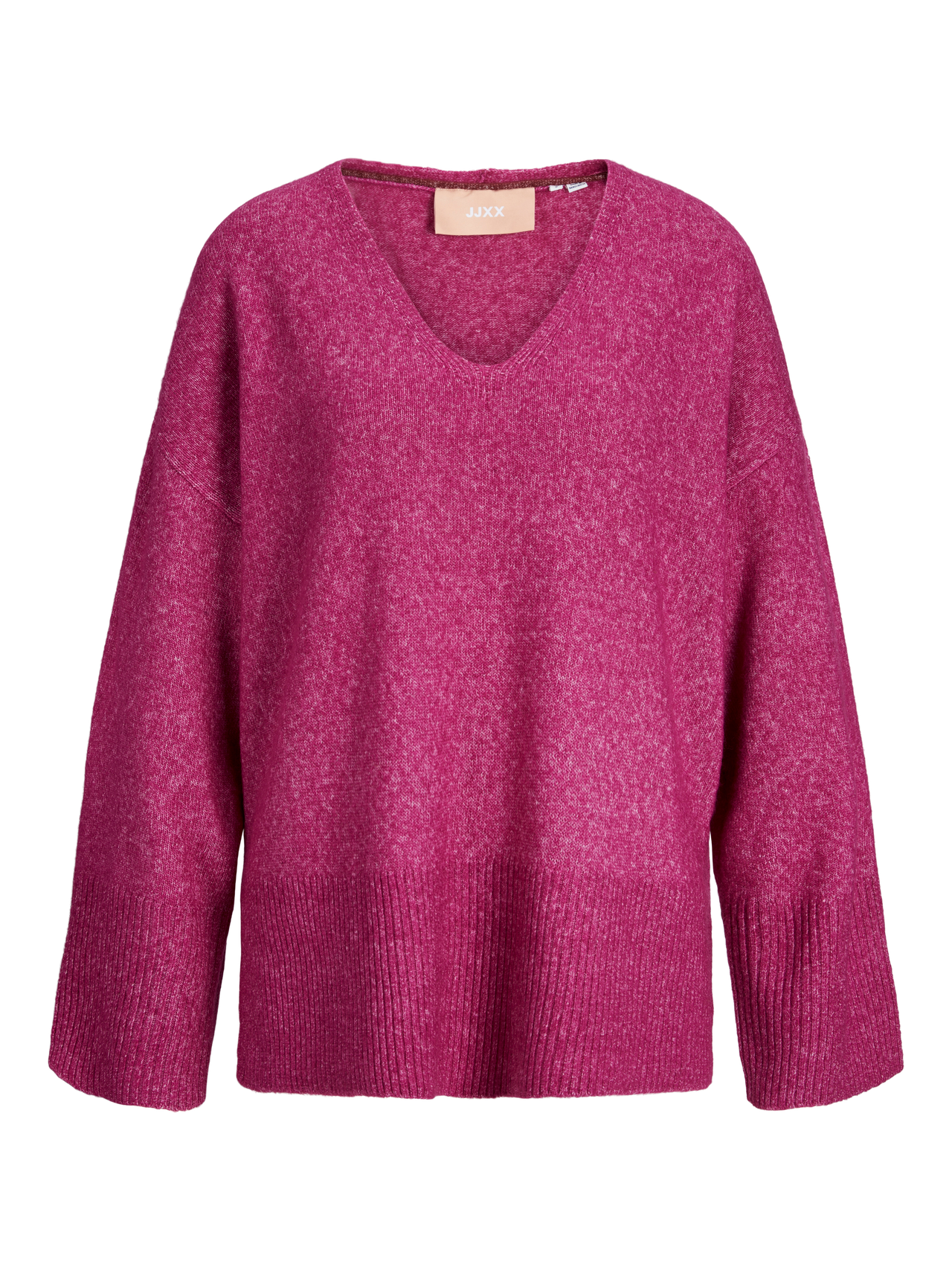 V-neck Loose Wool Pullover