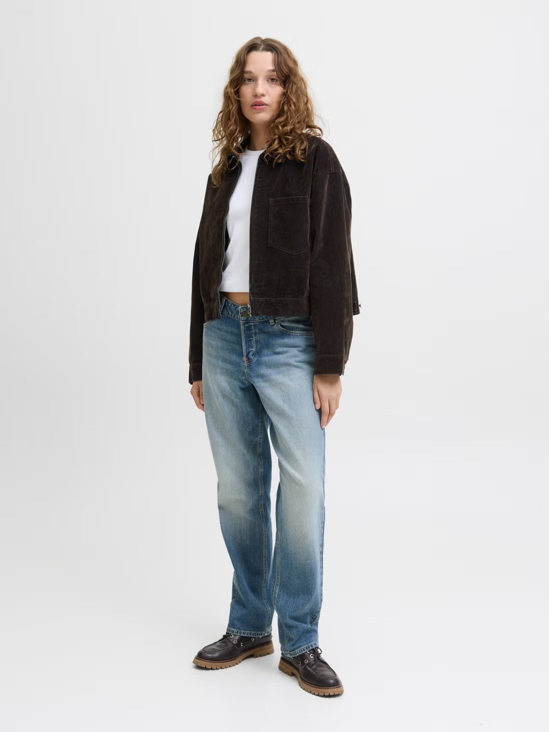 Brown Denim Jacket