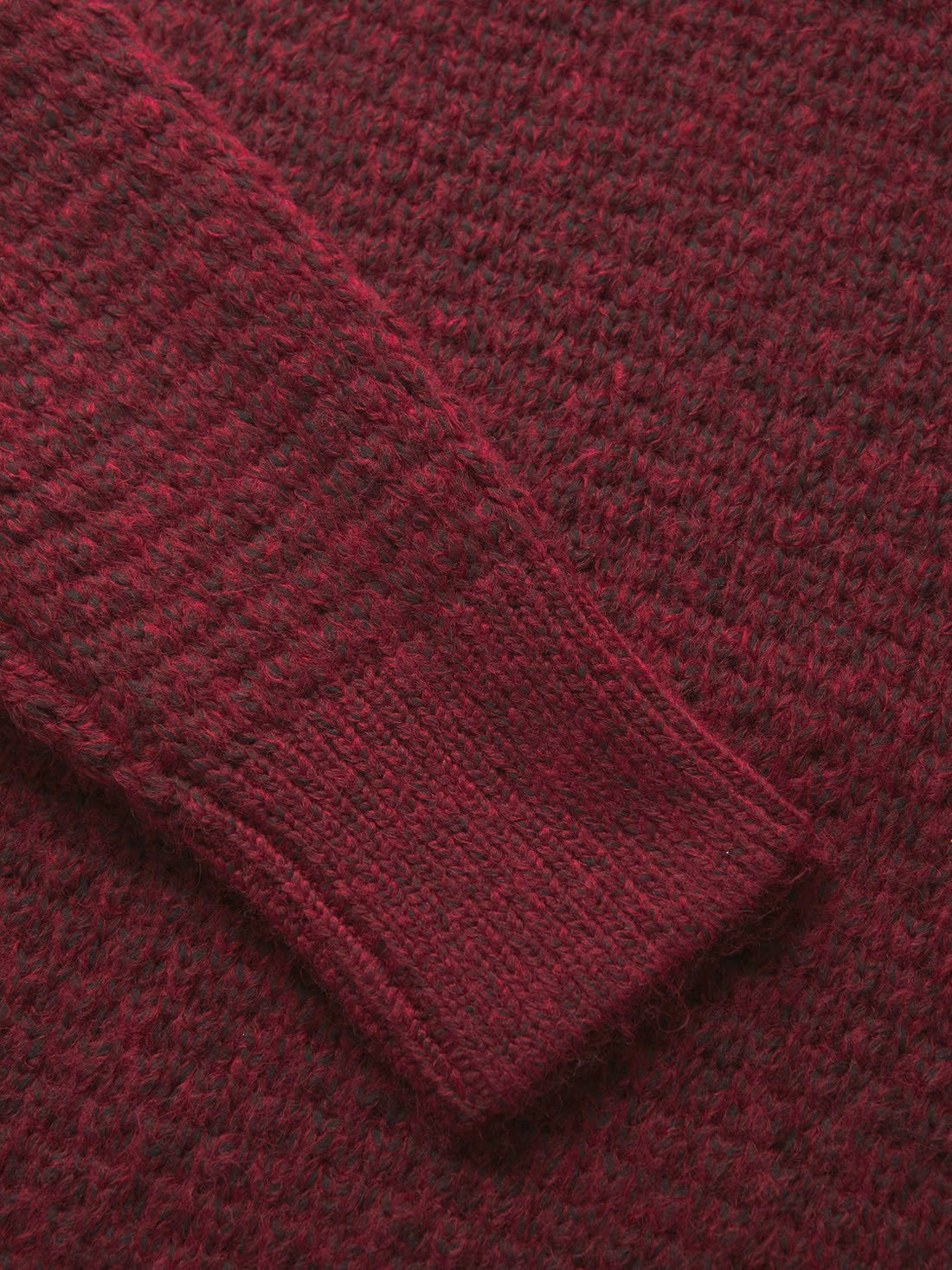 Crew Neck Long Sleeve Knitted Pullover