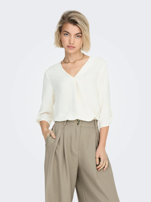 V-neck 3/4 Top
