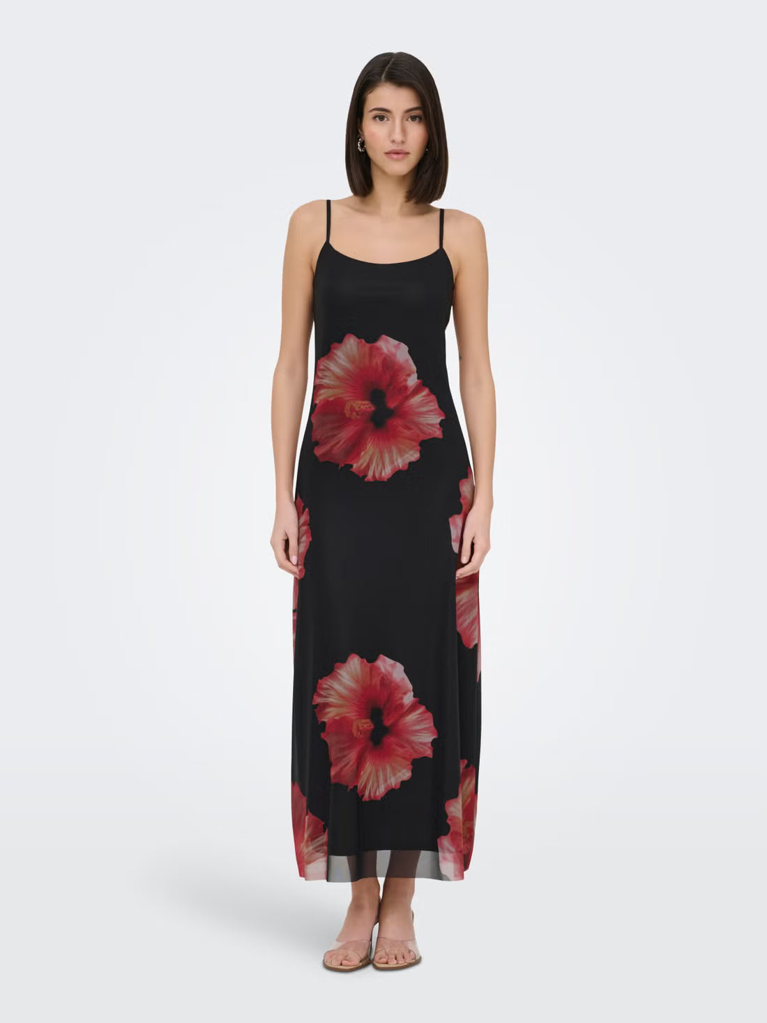 Mesh Floral Dress