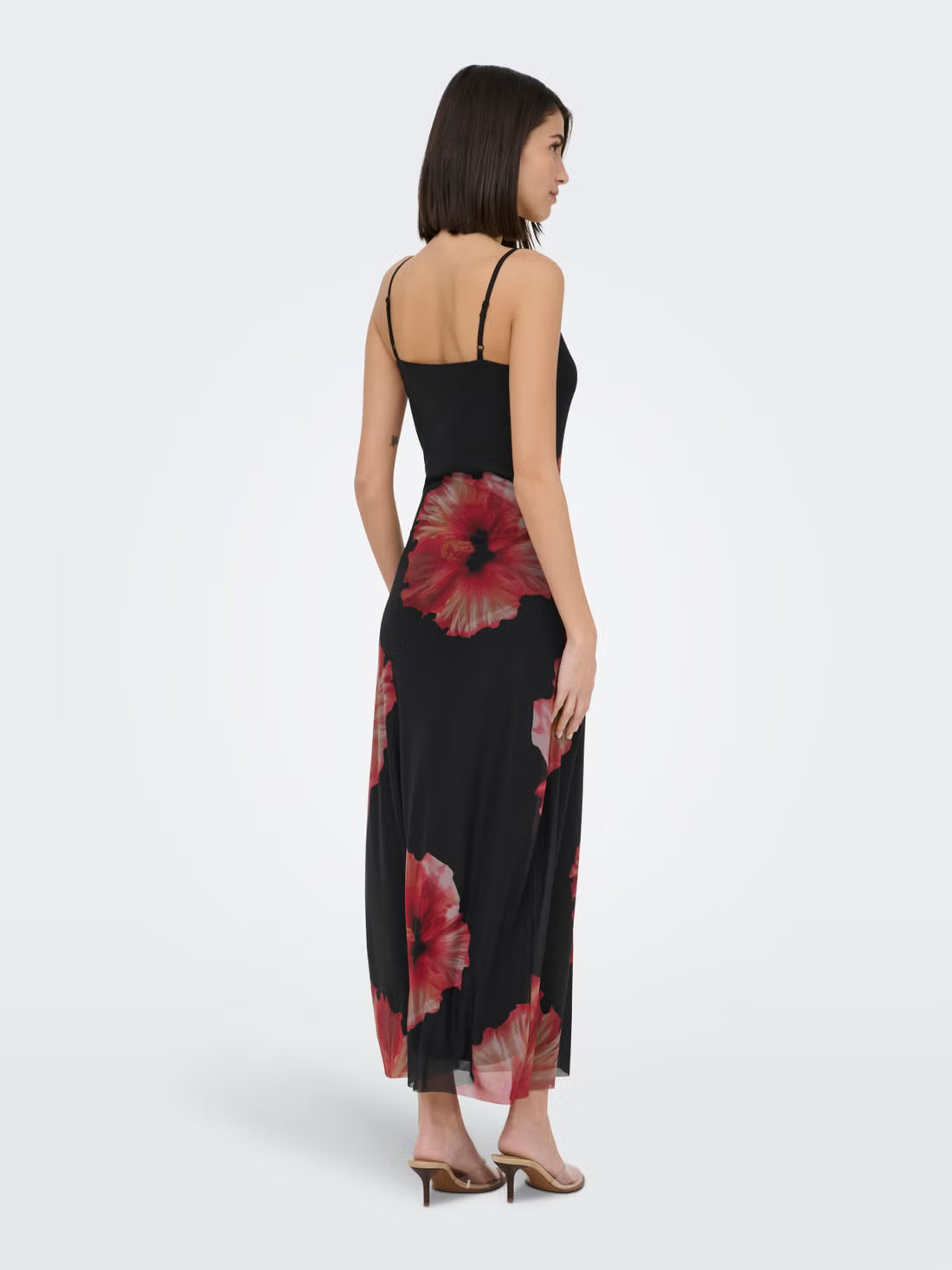 Mesh Floral Dress