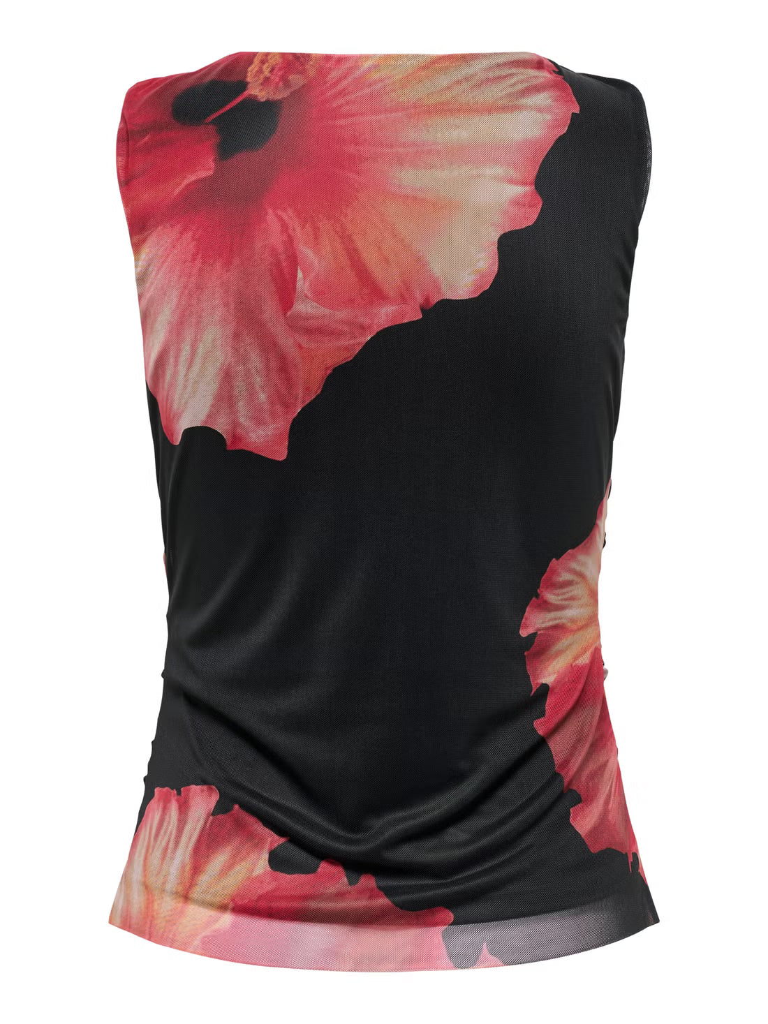 Floral Mesh Top
