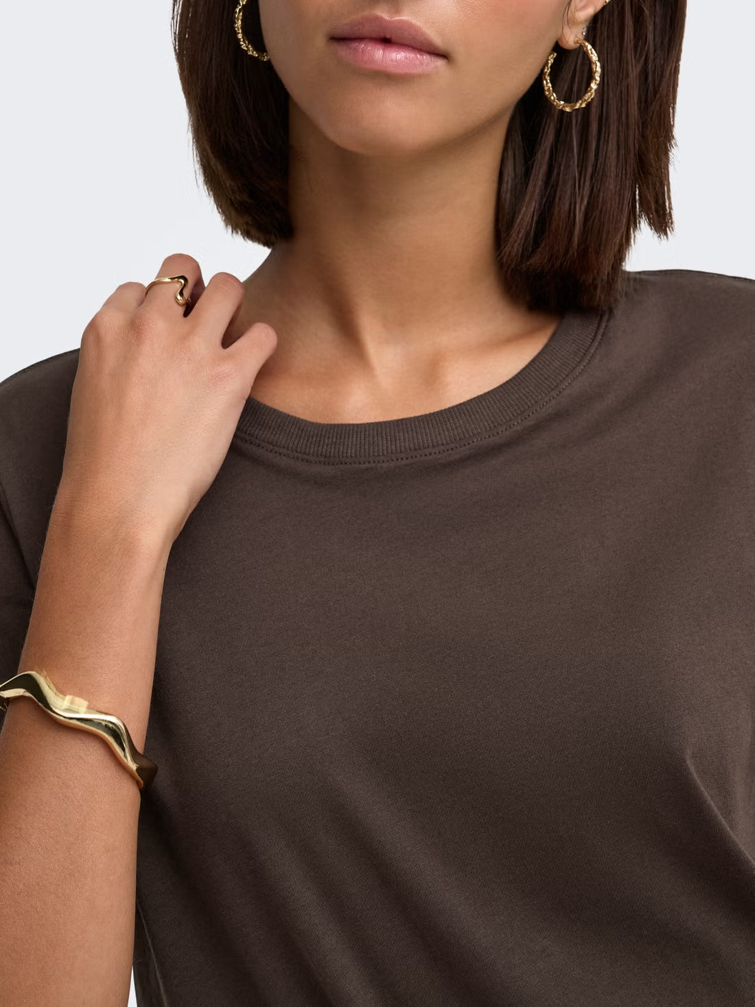 Basic Short Sleeve Cotton Top