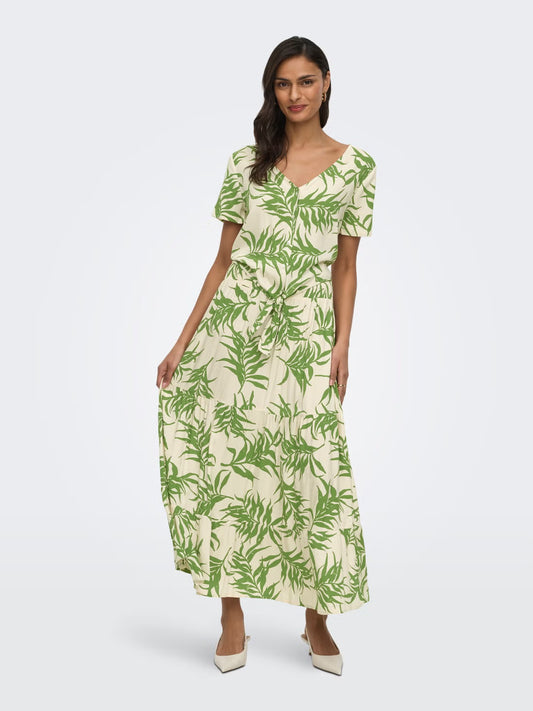 Tropical Print Skirt